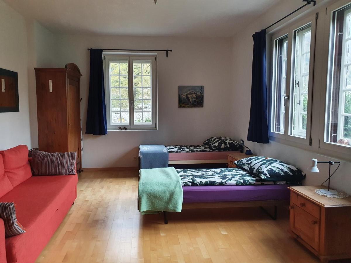 Zentral Gelegene Wohnung Mit Grossem Garten Ιντερλάκεν Εξωτερικό φωτογραφία